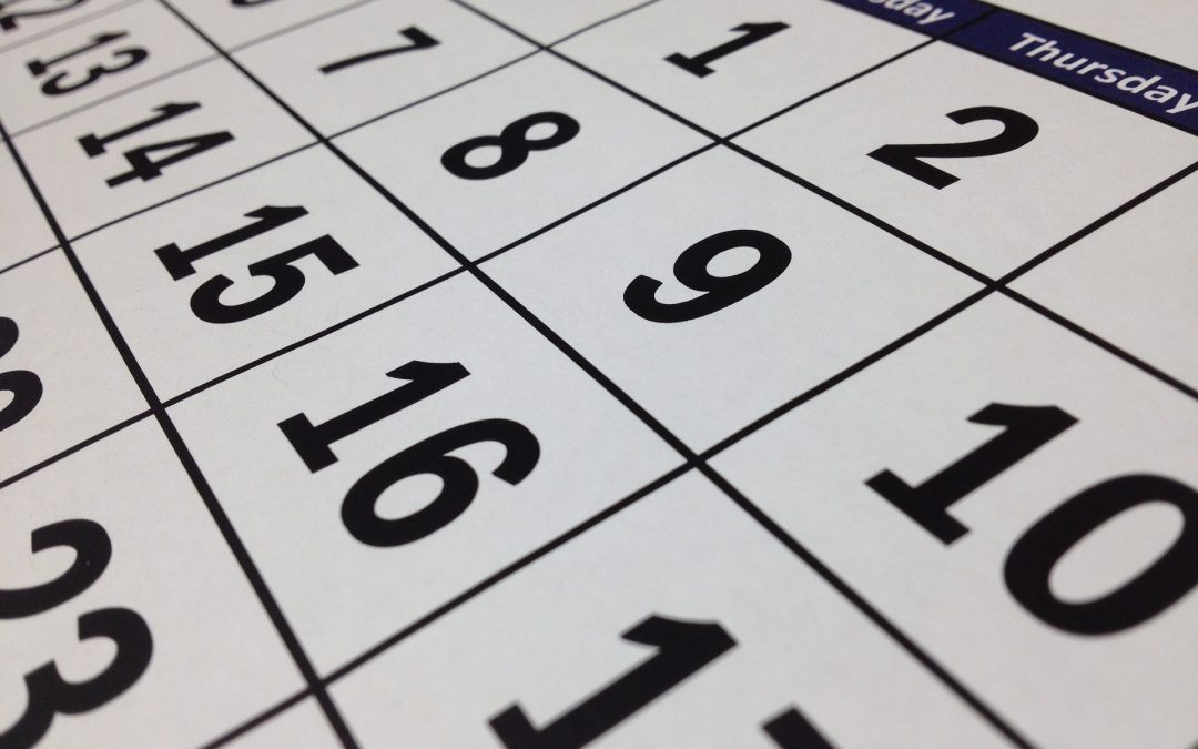 5 Ways to Own Your Calendar for the New Year!