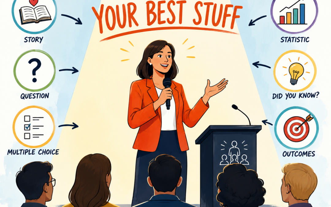 PUBLIC SPEAKING AND YOUR BEST STUFF