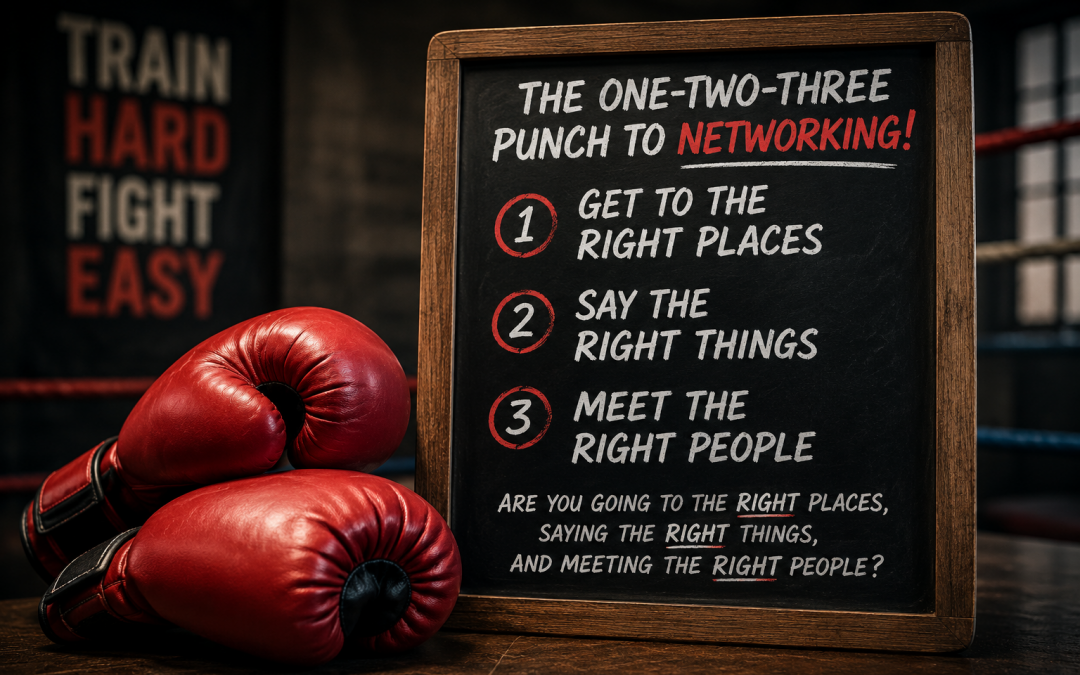 The one-two-three punch to networking