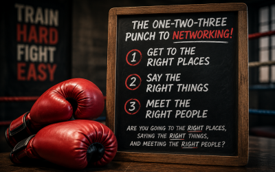 THE ONE-TWO-THREE PUNCH TO NETWORKING!